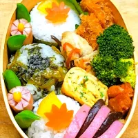 おにぎり弁当🍱|にゃん(=^・^=)さん