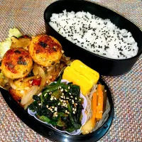 塩ダレつくね弁当| 𝟕𝟕𝟑 𝐌𝐞𝐬𝐡𝐢 ❤︎さん