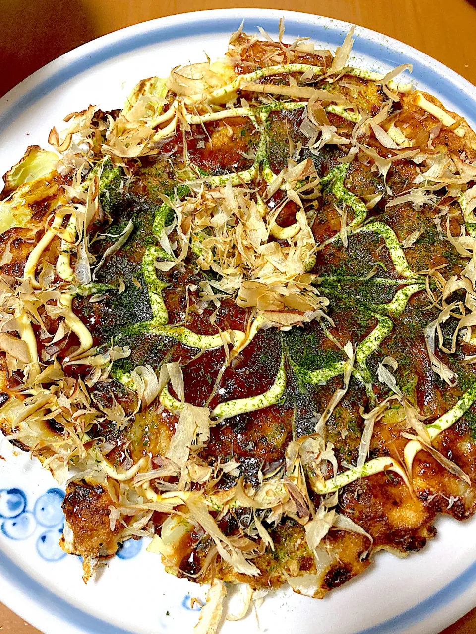 〜山芋たっぷりお好み焼き〜|さくたえさん