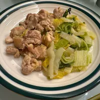 白菜と鶏もも肉の香味蒸し|takkoさん