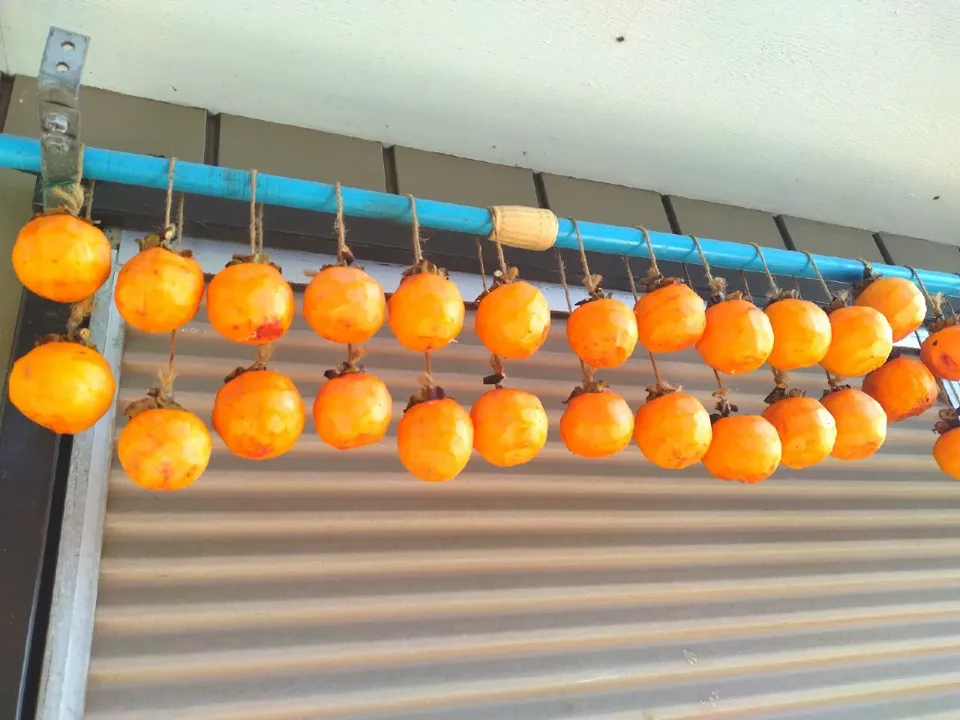 干し柿　その2|のばーきさん