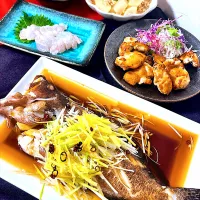 オーロラさんの料理 オーロラさんの料理 レンチンでアカハタの中華蒸し|オーロラさん