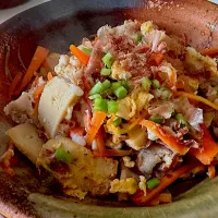 ニンジンシリシリなのかチャンプルーなのか|くまちゃんさん