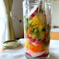 冬野菜のディルピクルス|むぎこさん