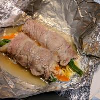 豚ロースの野菜巻き