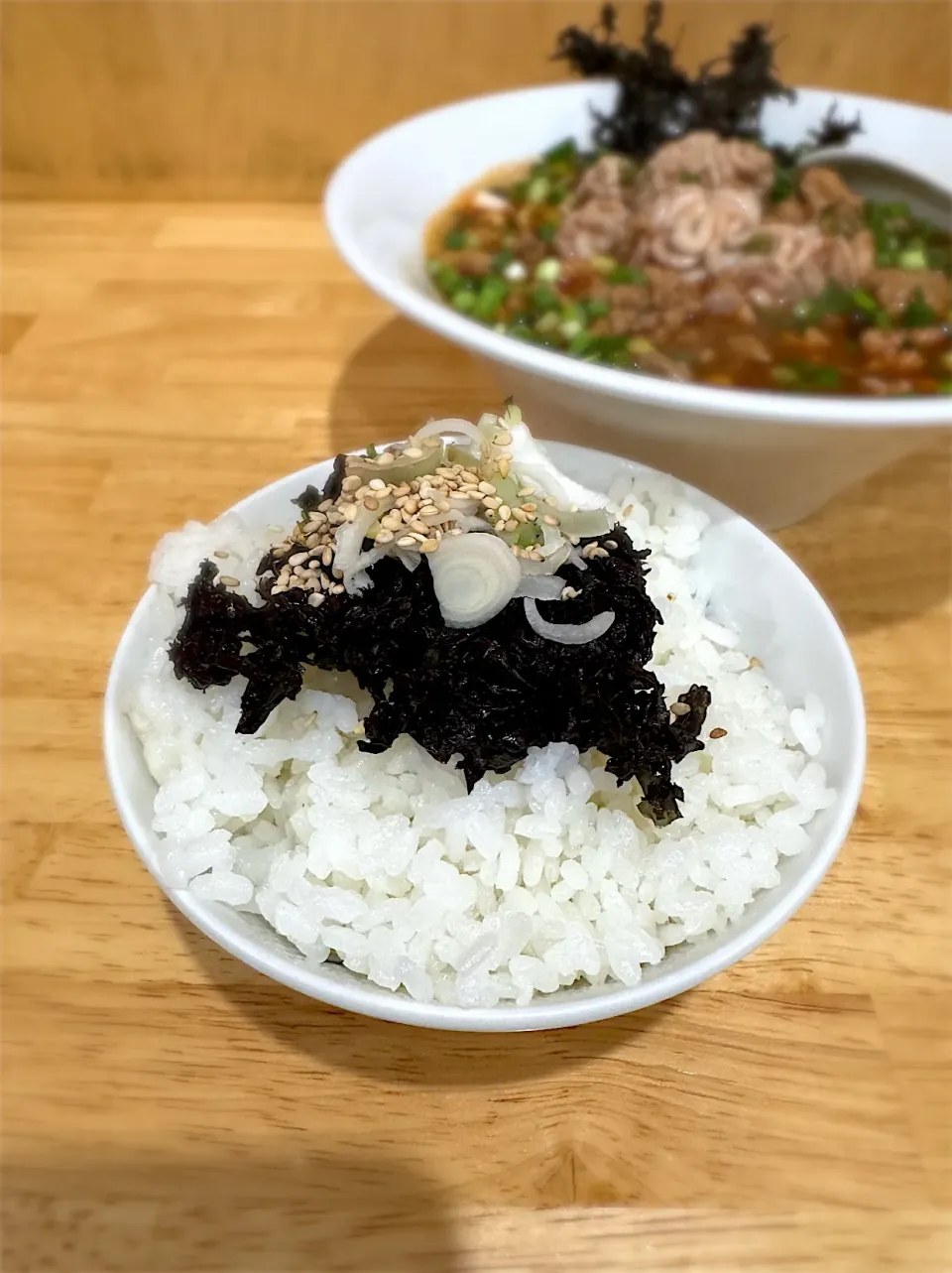海苔佃煮風ご飯@中華そばYou Lee|morimi32さん