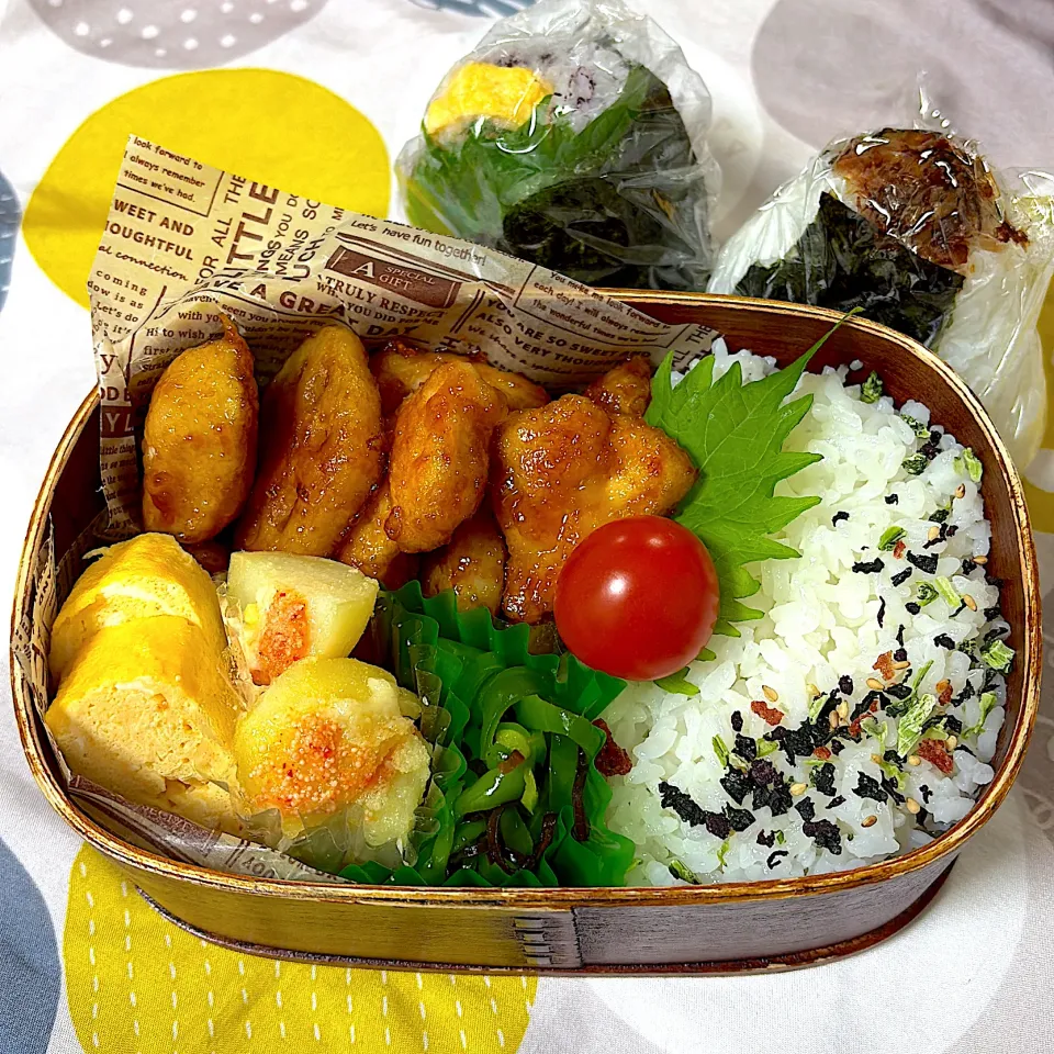 レンコンと鶏肉の甘酢炒め弁当|SaDaさん