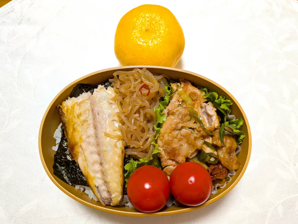 11/12のお弁当　海苔弁当|卯月さん