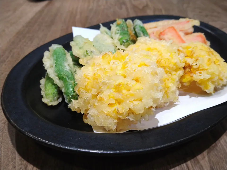 食用菊の天ぷら|古尾谷りかこさん