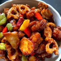 豚肉とたっぷり野菜のバルサミコ酢炒め| ひだまり農園さん