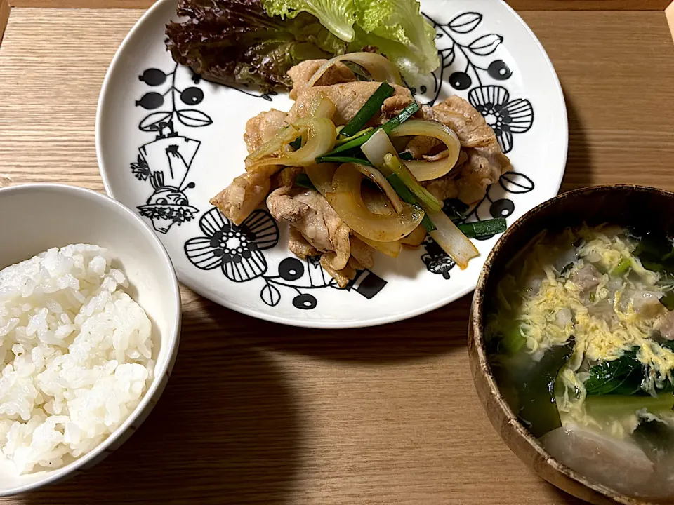 豚のスタミナ焼き|海山つぶさん