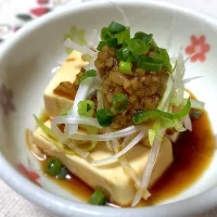湯豆腐の辛みそ和え|eiyadeさん