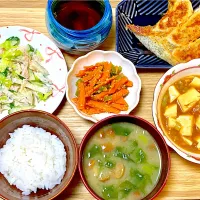 夕飯 餃子など| ふわふわさん