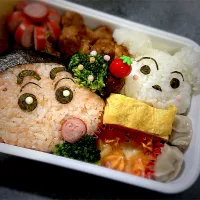 しんちゃんキャラ弁|ゅりさん