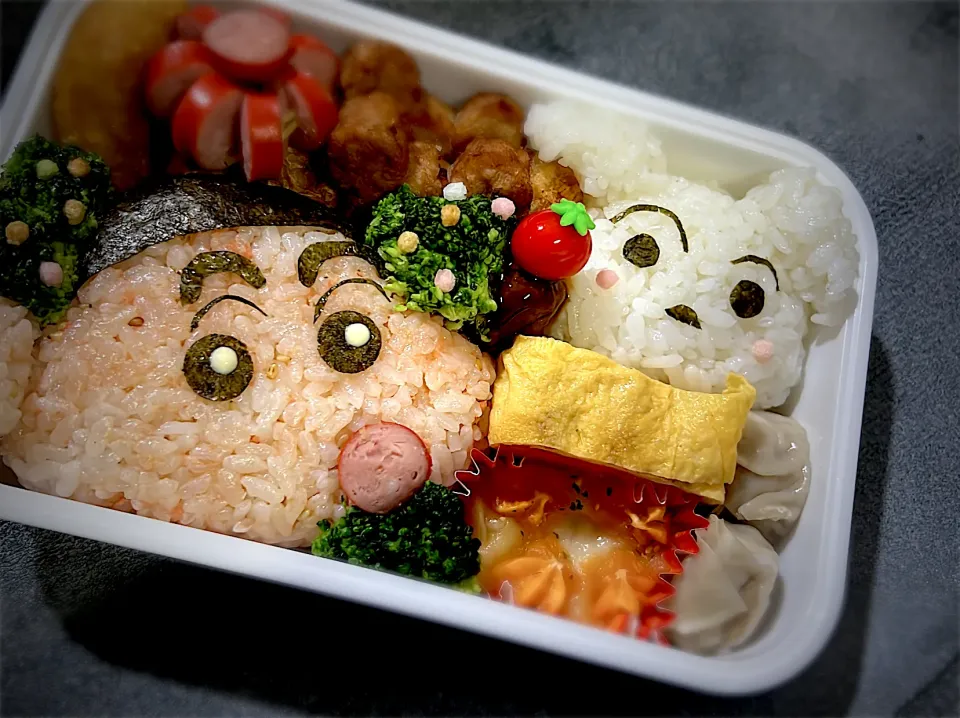 しんちゃんキャラ弁|ゅりさん