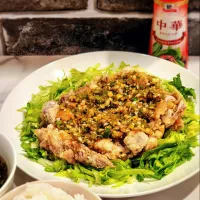 「中華ドレッシング」で作る油淋鶏|ひかるさん