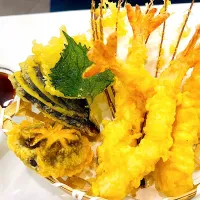 Shrimp Tempura with Rices|Kararak & Foodsさん