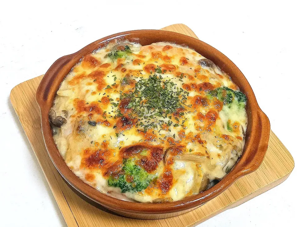 【そりゃ美味いでしょ！簡単楽チン🎯】濃厚クラムチャウダーのドリア🤤|Falco*さん