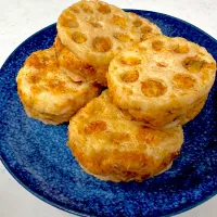 蓮根のはさみ揚げ| ゆーこ。さん