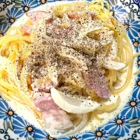 豆乳カルボナーラ|🌿さたん🌿さん