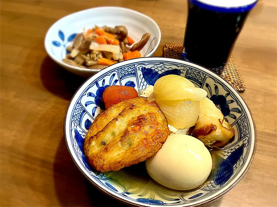 おでんと芋がら煮|リフルシャッフルさん