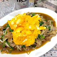 ニラ玉もやし炒め|cha_chiさん