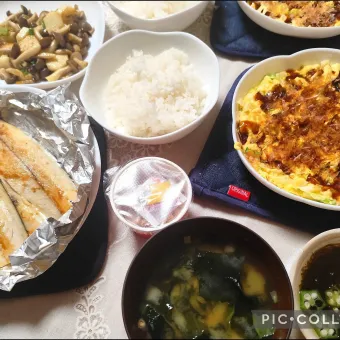 Snapdishの人気料理写真:今日の夜ごはんメニュー