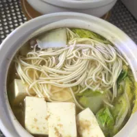 ひやむぎ入り鍋|テケテケさん