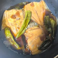 スーパーで半額だったお魚の煮付け🐟️|Riapple🍎さん