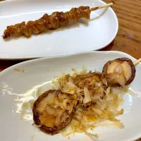 鳥皮、しいたけ|T. Wonderさん