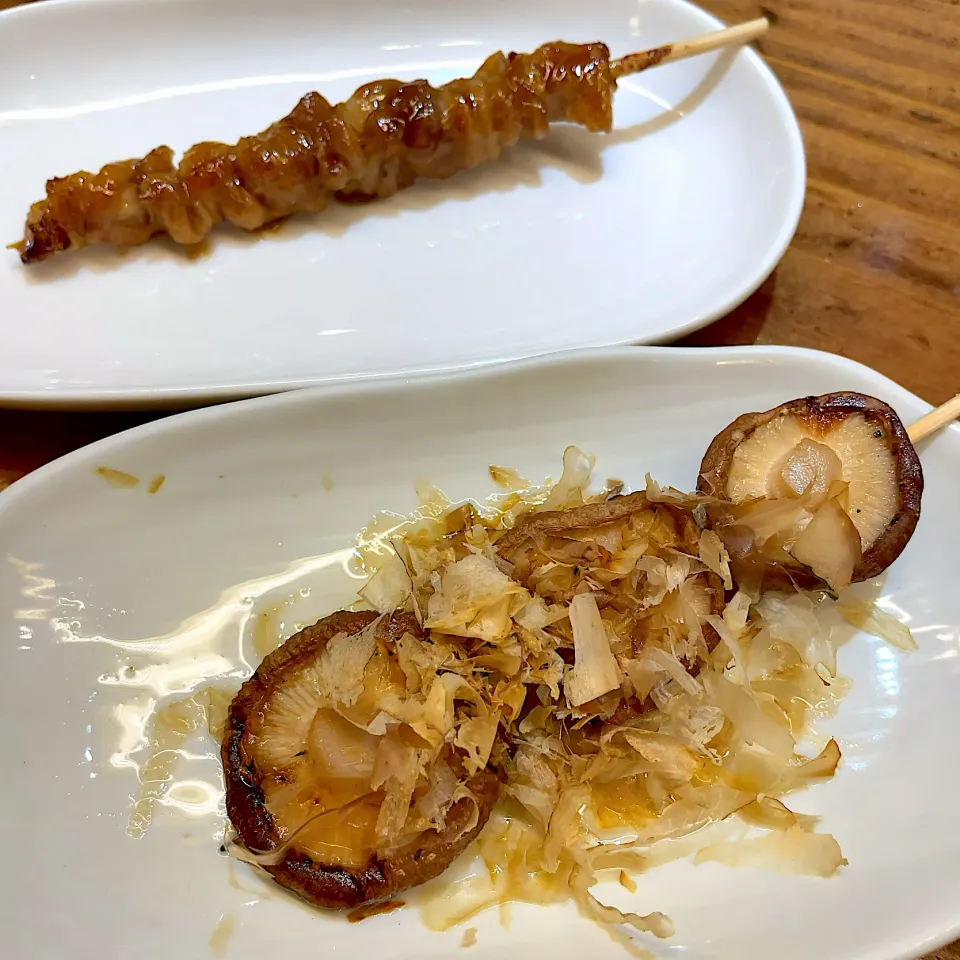 鳥皮、しいたけ|T. Wonderさん