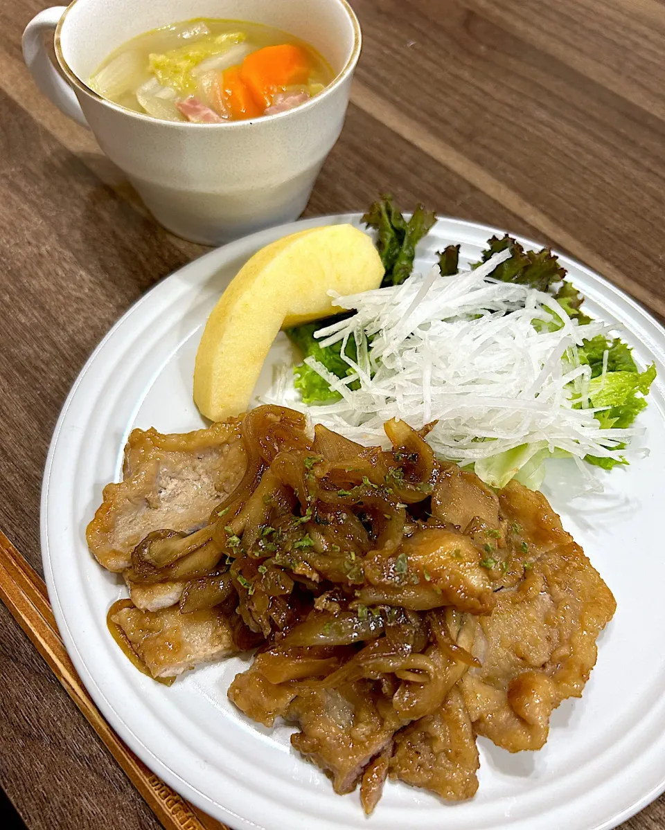 舞茸入りポークジンジャー|ゆりちさん