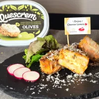 めんたいクリームチーズと蓮根のミルフィーユ