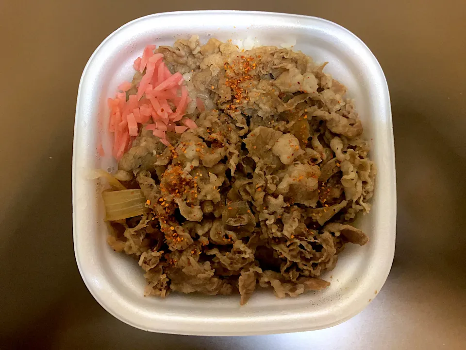 すき家 牛丼並盛|ばーさんさん