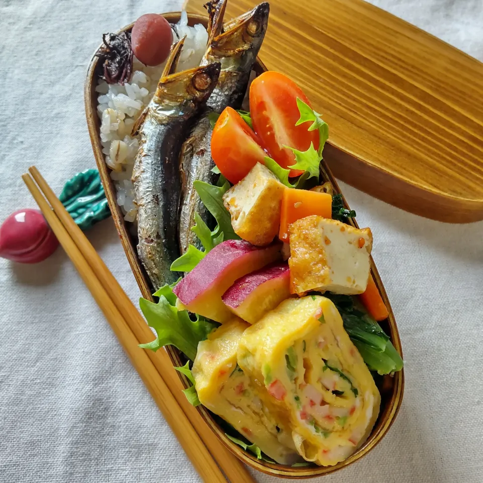 今日の自分弁当|わくさん