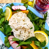 🔷蓮根と釜揚げしらす🌿クレソンのサラダ🥗🔷| @きなこさん