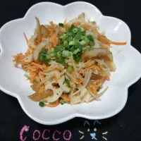 レンコン＆ごぼうのコラボきんぴら✨|cocco+さん