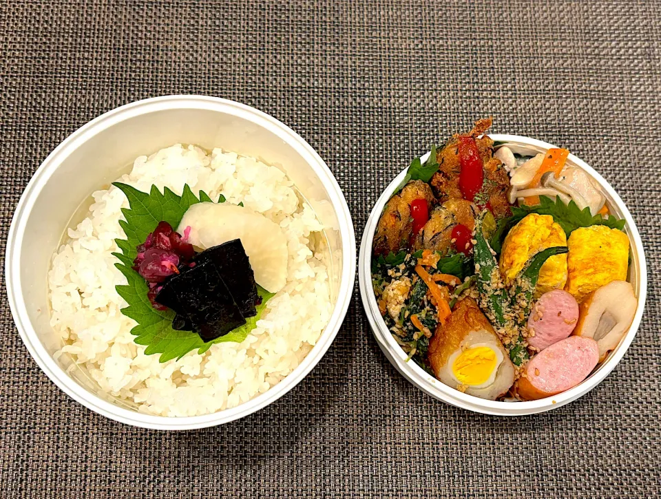 高校生息子のお弁当🍱 豆腐ツナナゲット弁当🍱|Snow10さん