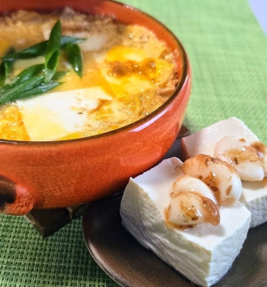 煮やっこ→しめのうどん
梅にんにく冷やっこ|マギーさん