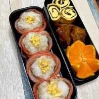 11/13花おにぎり弁当🌸|みっこちゃんさん