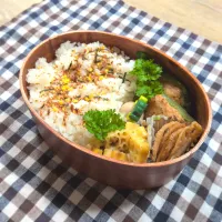 高校生弁当(11月13日)| ゆずうさぎさん