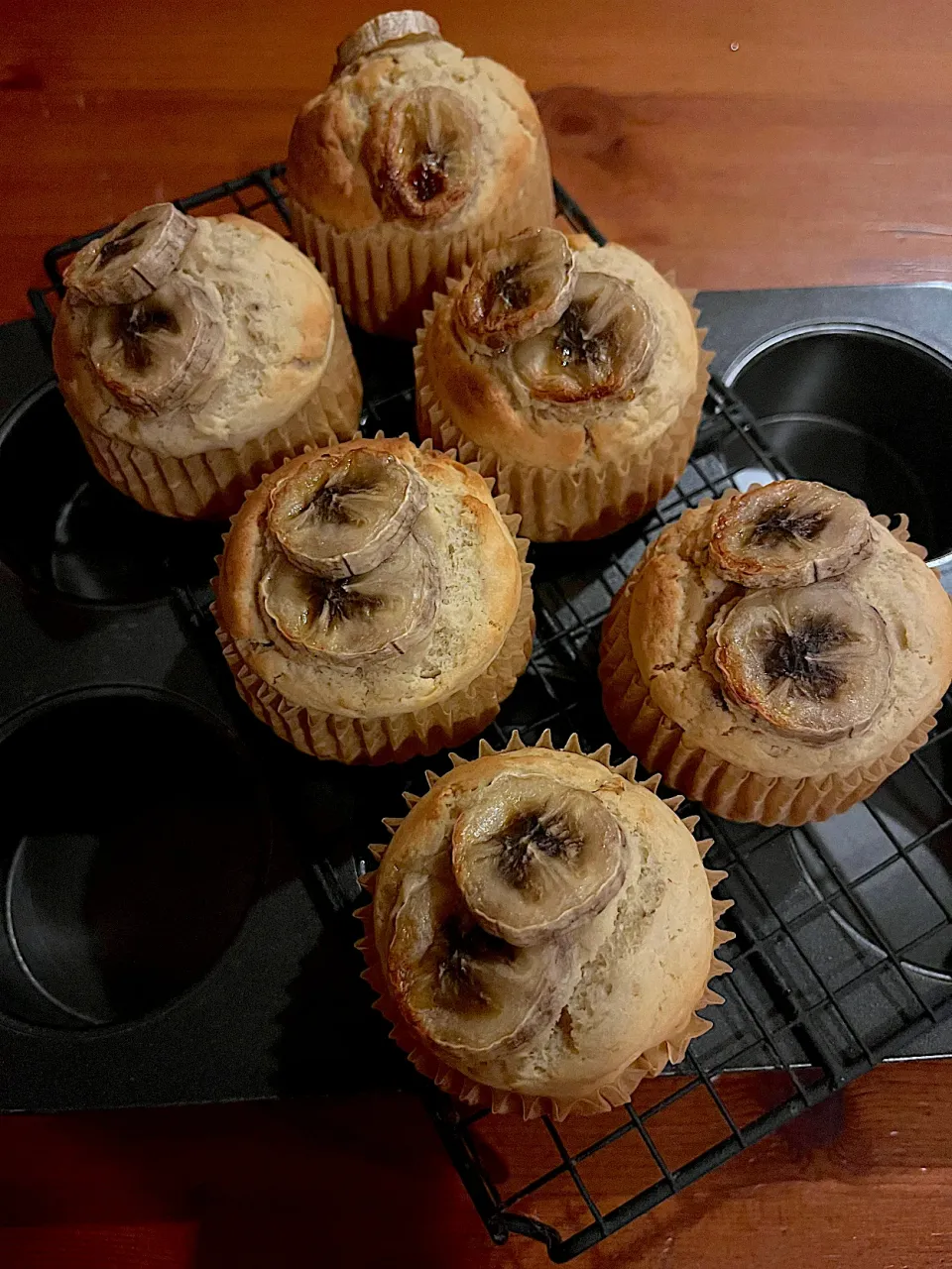 夜焼きバナナマフィン|chieko ♪さん