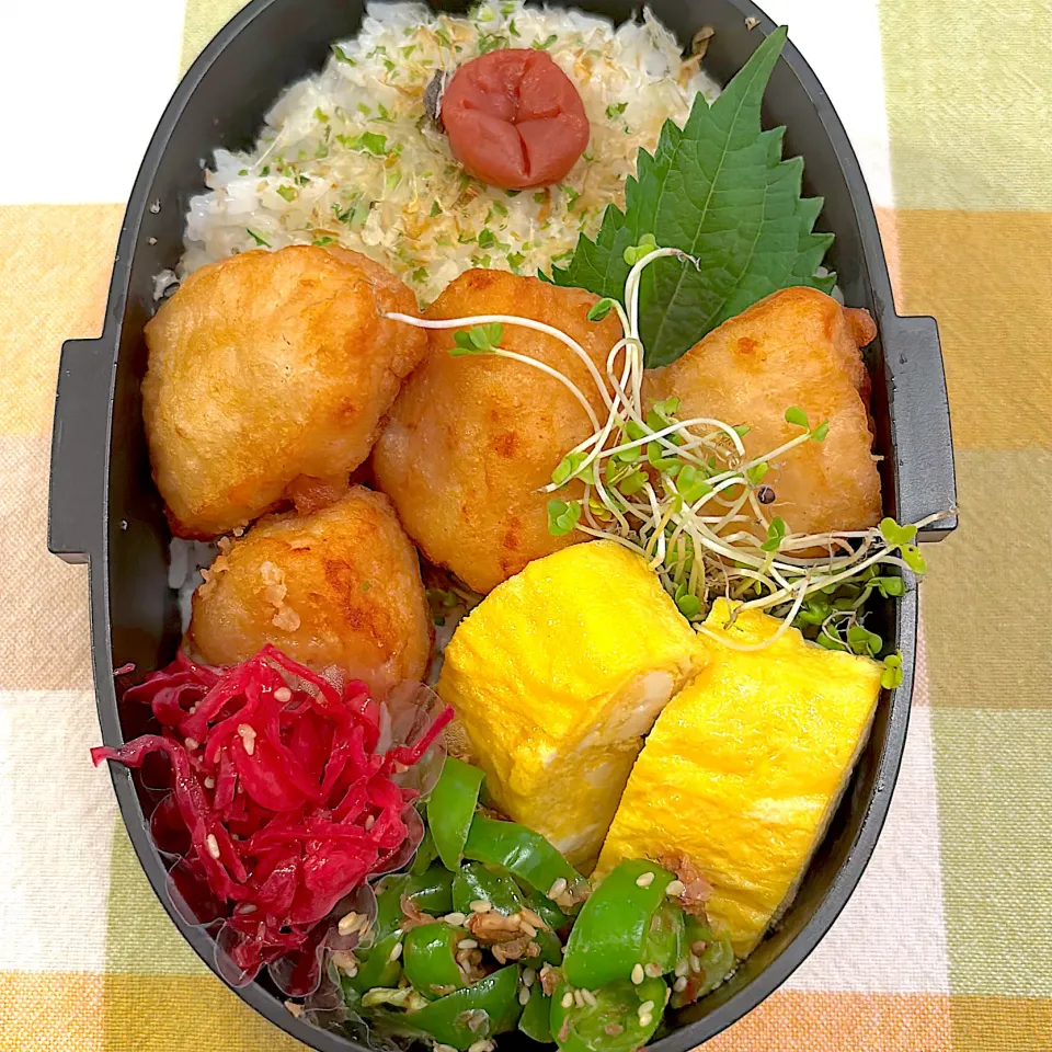 1113 塩麹唐揚げ　男子高校生弁当|Riieeさん
