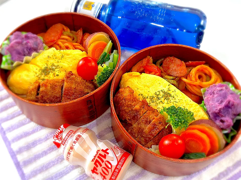 今日の夫婦弁⁽⁽ ◟(灬 ˊωˋ 灬)◞ ⁾⁾💕|桃実さん