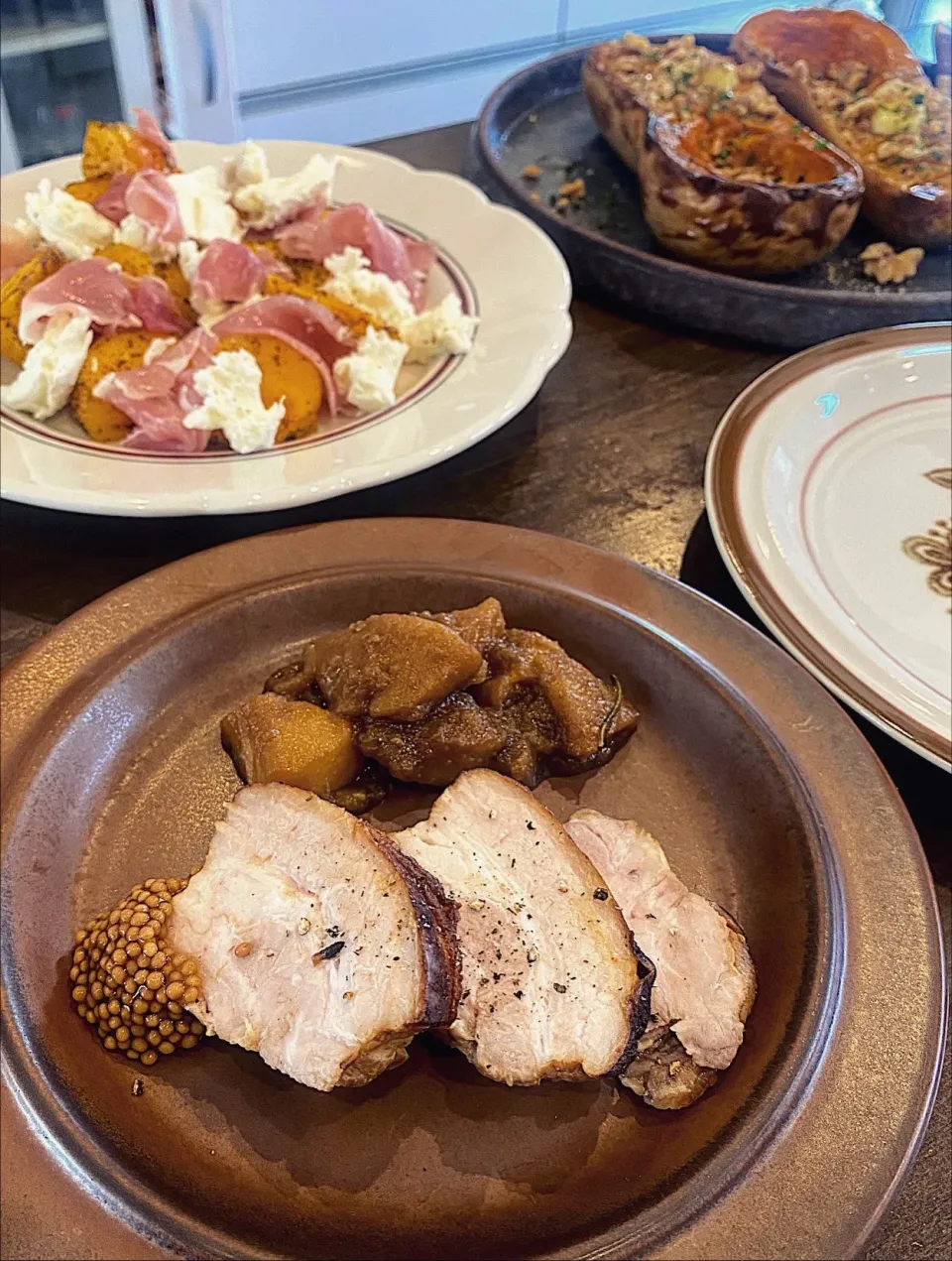 豚肩ロースと林檎ソース|satominさん