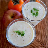 柿とりんごのヨーグルトスムージー|Junさん