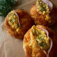 ハムチーズパン🧀|みゆき𐤔(◍´͈ ᵕ `͈ ◍)𐤔さん