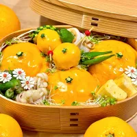 みかんおにぎり弁当|1480_kojiさん