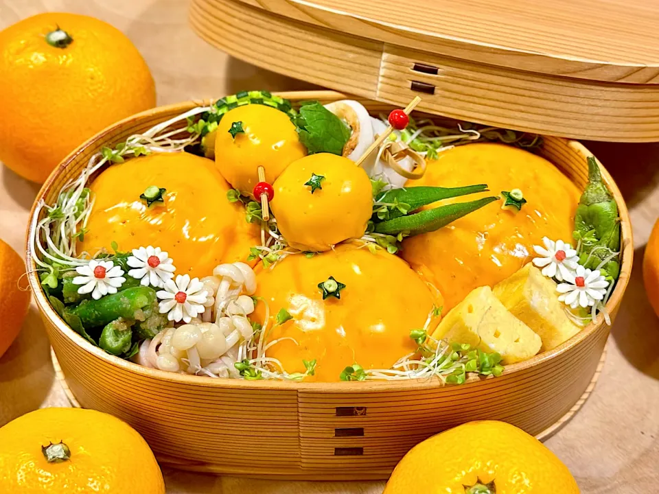 みかんおにぎり弁当|1480_kojiさん