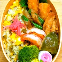 炒飯（高菜､しらす）弁当